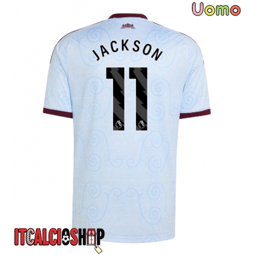 Aston Villa Nicolas Jackson #11 Terza Maglia 2026-27 Manica Corta